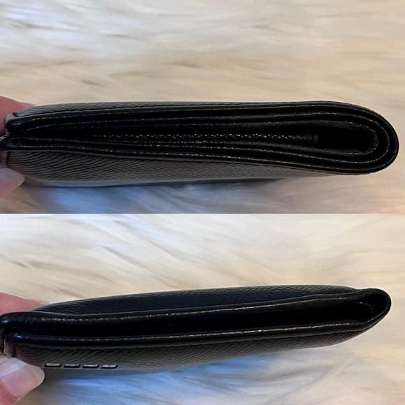 Tod’s Men’s Black Leather Bi-fold Designer Wallet - Picture 10 of 16